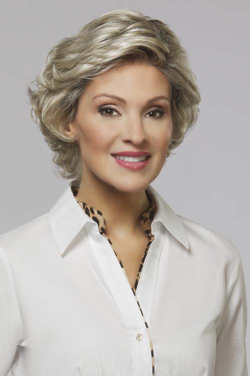 Henry Margu Lindsay|Light Ash Blonde With Platinum Blonde Highlights And Medium Brown Roots