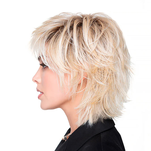 TressAllure Razor Cut Shag Heat-Friendly Wig