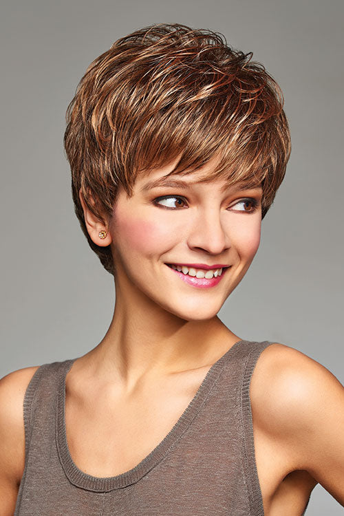 Henry Margu Amber|Medium Brown With Gold Blonde, Strawberry & Auburn Highlights