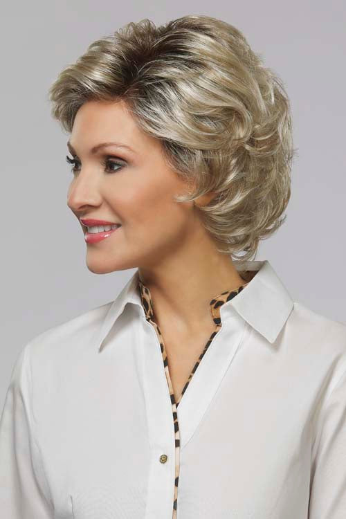 Henry Margu Lindsay|Light Ash Blonde With Platinum Blonde Highlights And Medium Brown Roots
