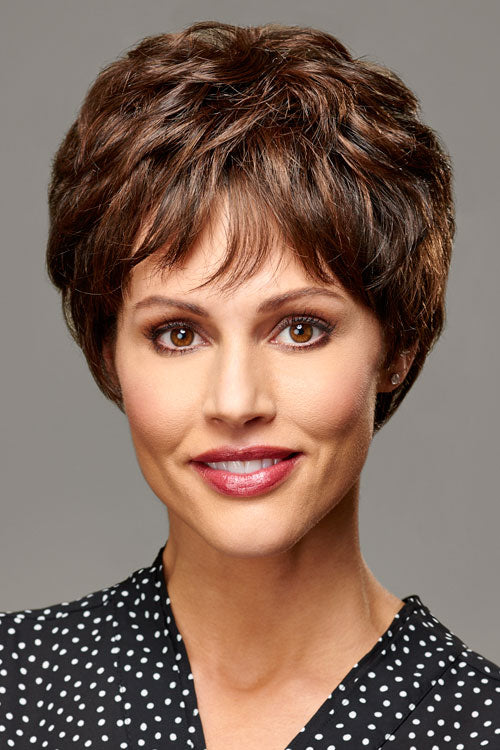 Henry Margu Trish|Dark Brown With Strawberry Highlights