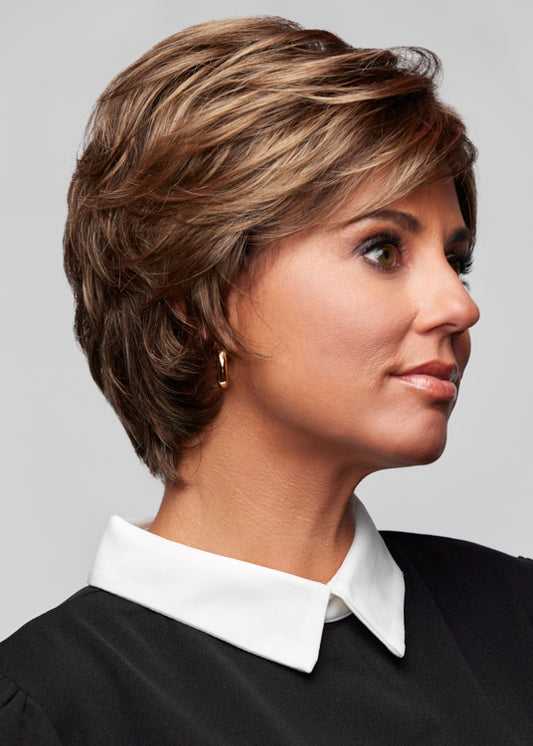 Henry Margu Renee|Chocolate Brown With Caramel Highlights