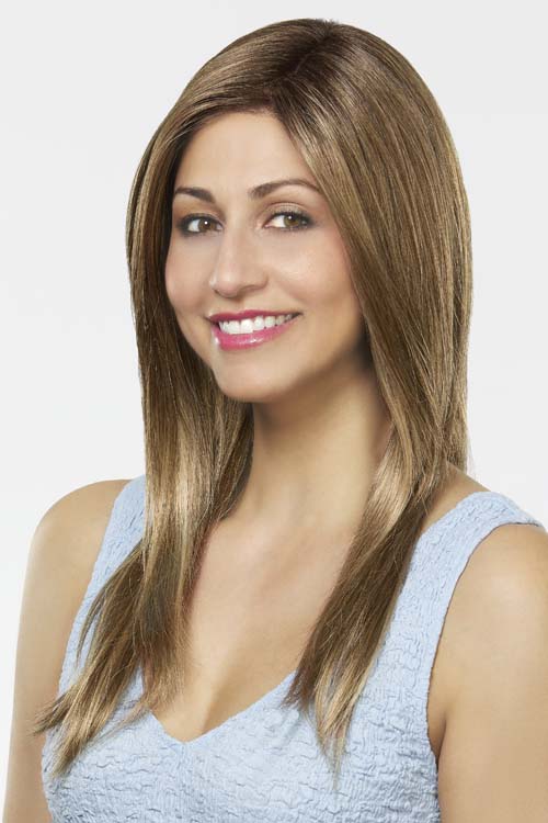 Henry Margu Morgan|Light Ash Brown With Gold Blonde Highlights And Dark Brown Roots