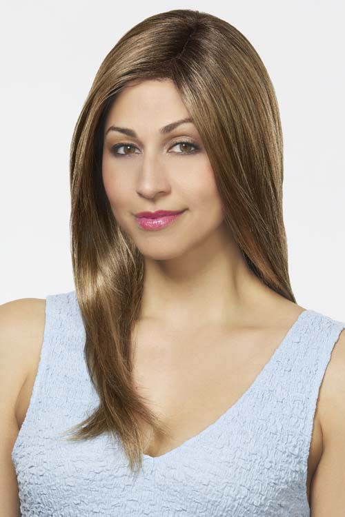 Henry Margu Morgan|Light Ash Brown With Gold Blonde Highlights And Dark Brown Roots