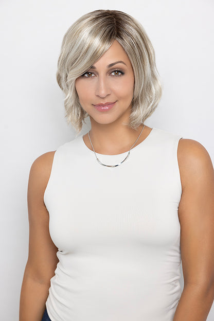 Henry Margu Hayden|Light Ash Blonde With Platinum Blonde Highlights And Medium Brown Roots