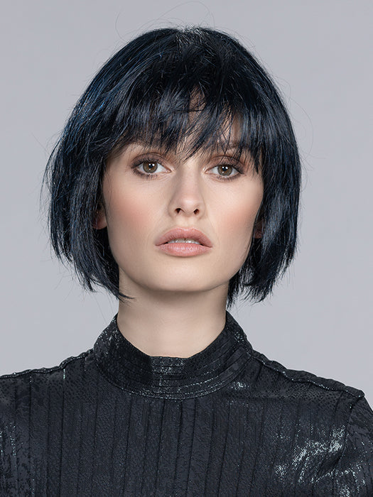 BLUES by ELLEN WILLE in COSMO BLACK 1 | Black with Midnight Blue Blend