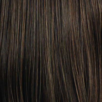 Brown Sugar - A rich tone that blends warm, dark chocolate and light chocolate tones. This mixture creates a perfectly balanced medium natural brown. This dark root color creates a lifelike, natural and velvety appearance
