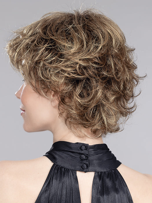 DAILY by ELLEN WILLE in BERNSTEIN ROOTED 12.26.27 | Medium Brown Blended with Light Auburn, Lightest Brown, and Dark Strawberry Blonde Blend with Shaded Roots