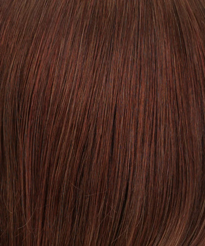 R6/30H - Chestnut Brown with Medium Auburn Highlights