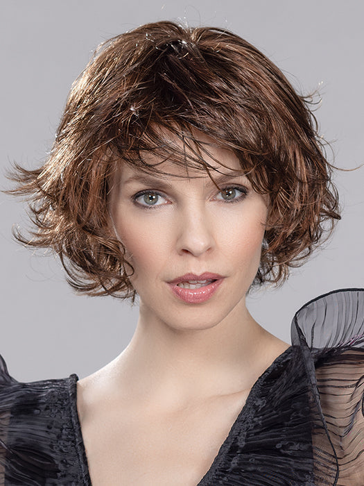 FLAIR MONO by ELLEN WILLE in CHOCOLATE MIX 830.6 | Medium Brown Blended with Light Auburn, and Dark Brown Blend