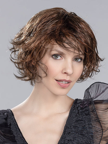 FLAIR MONO by ELLEN WILLE in CHOCOLATE MIX 830.6 | Medium Brown Blended with Light Auburn, and Dark Brown Blend