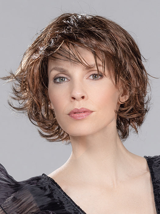 FLAIR MONO by ELLEN WILLE in CHOCOLATE MIX 830.6 | Medium Brown Blended with Light Auburn, and Dark Brown Blend