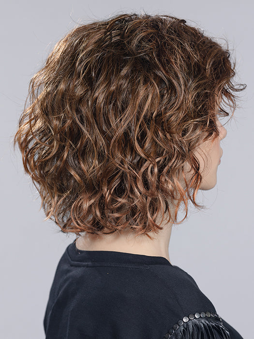 GIRL MONO LARGE by ELLEN WILLE in CHOCOLATE ROOTED 6.30.4 | Dark Brown, Light Auburn, Darkest Brown Blend with Shaded Roots