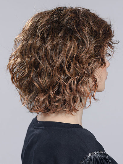 GIRL MONO LARGE by ELLEN WILLE in CHOCOLATE ROOTED 6.30.4 | Dark Brown, Light Auburn, Darkest Brown Blend with Shaded Roots