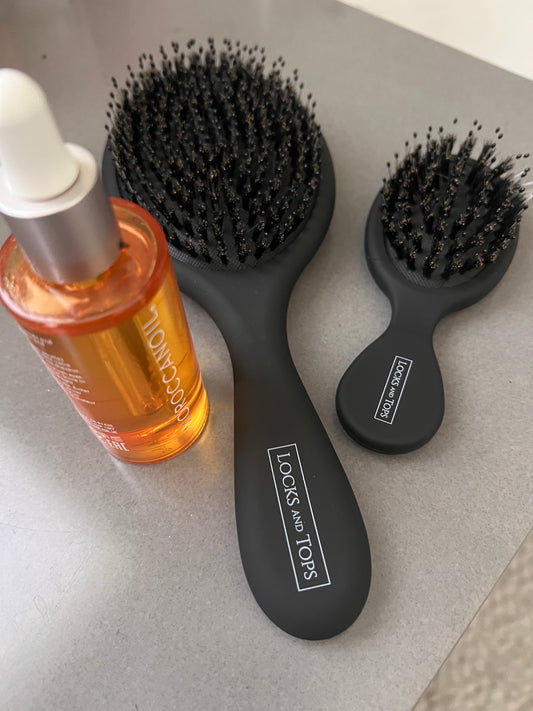 Locks and Tops Large Boar Bristle Brush