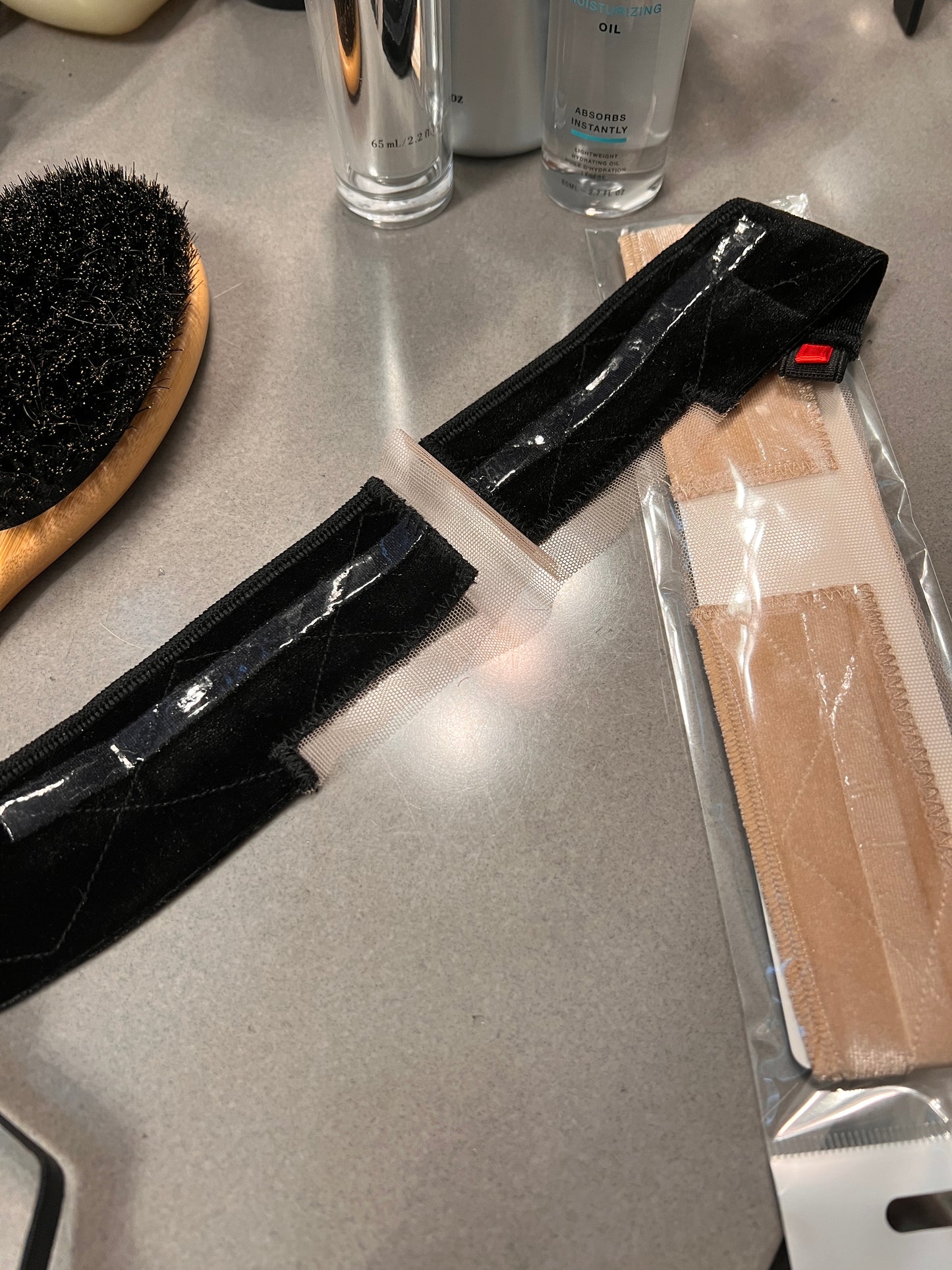 Lace Front Velvet Wig Grip with Double-Sided Silicone – Maximum Hold and Comfort
