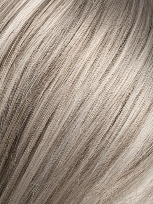 SNOW MIX 60.56.58 | Pure Silver White with 10% Medium Brown and Silver White with 5% Light Brown Blend