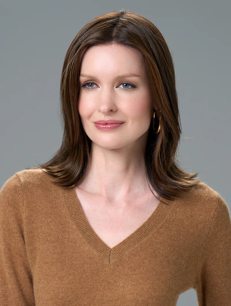 Envy Lisa Synthetic/Human Hair Blend - Mono Top