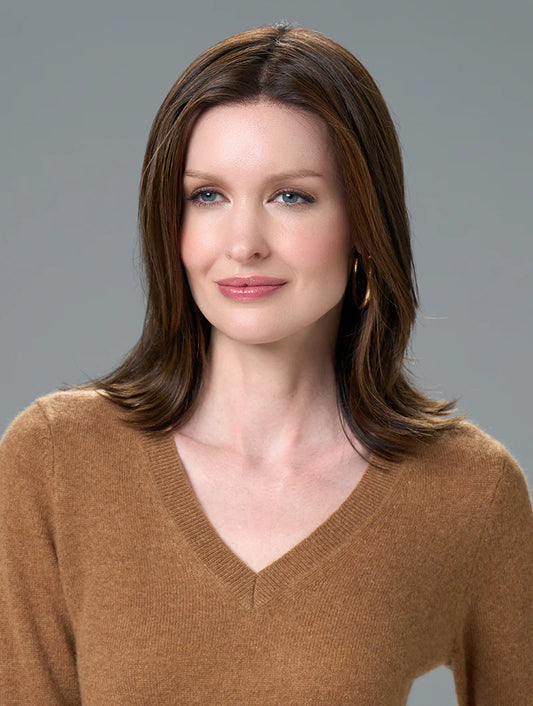 Envy Lisa Synthetic/Human Hair Blend - Mono Top