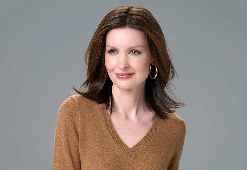 Envy Lisa Synthetic/Human Hair Blend - Mono Top