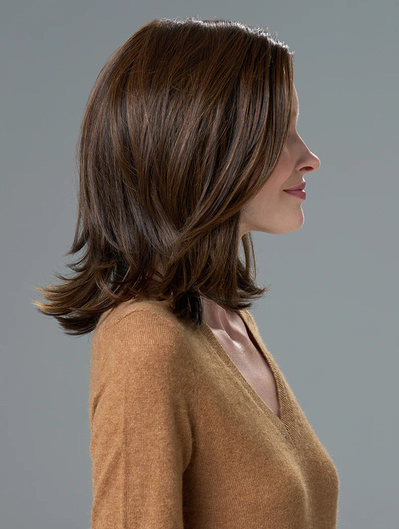 Envy Lisa Synthetic/Human Hair Blend - Mono Top