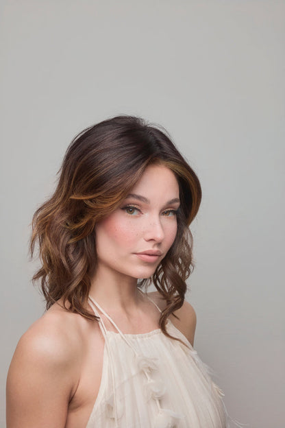 Amore Medium Wavy TP Mono Wig - 774
