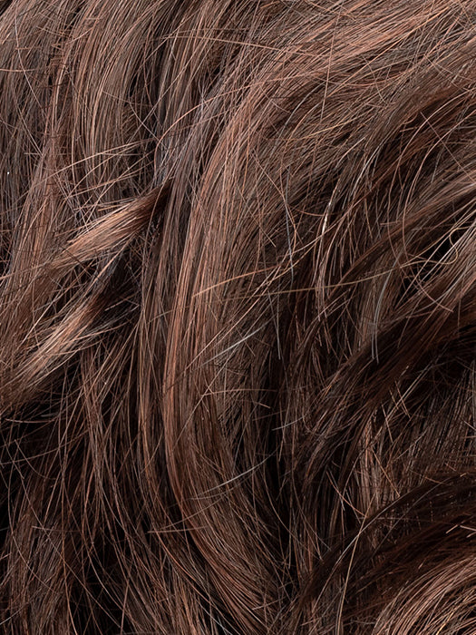 DARK CHOCOLATE ROOTED 4.3 | Darkest Brown Blended with Dark Auburn