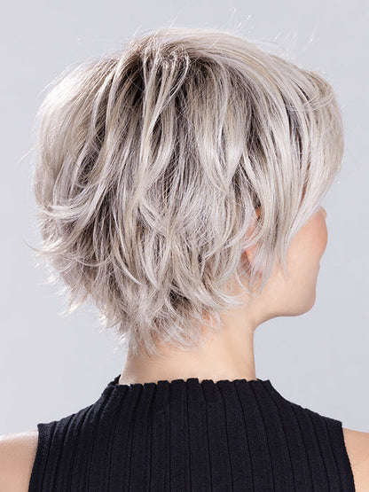 RELAX by ELLEN WILLE in METALLIC BLONDE ROOTED 60.101.51 | Pearl White, Pearl Platinum with Dark and Lightest Brown and Grey Blend with Shaded Roots