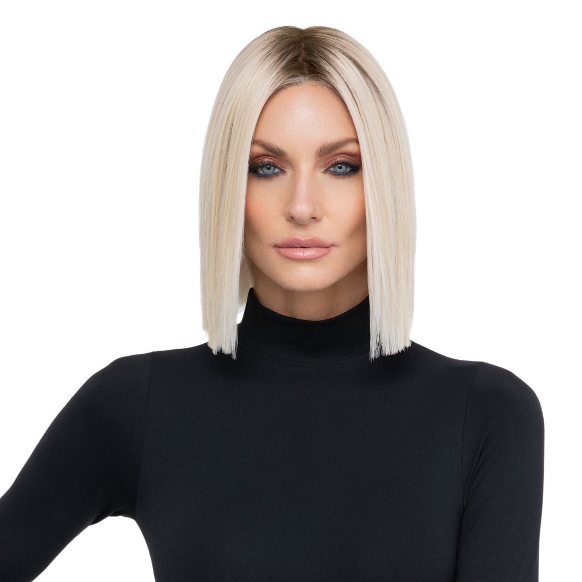 Still Iconic by TressAllure | Sleek Blunt Bob Heat-Friendly Synthetic Wig