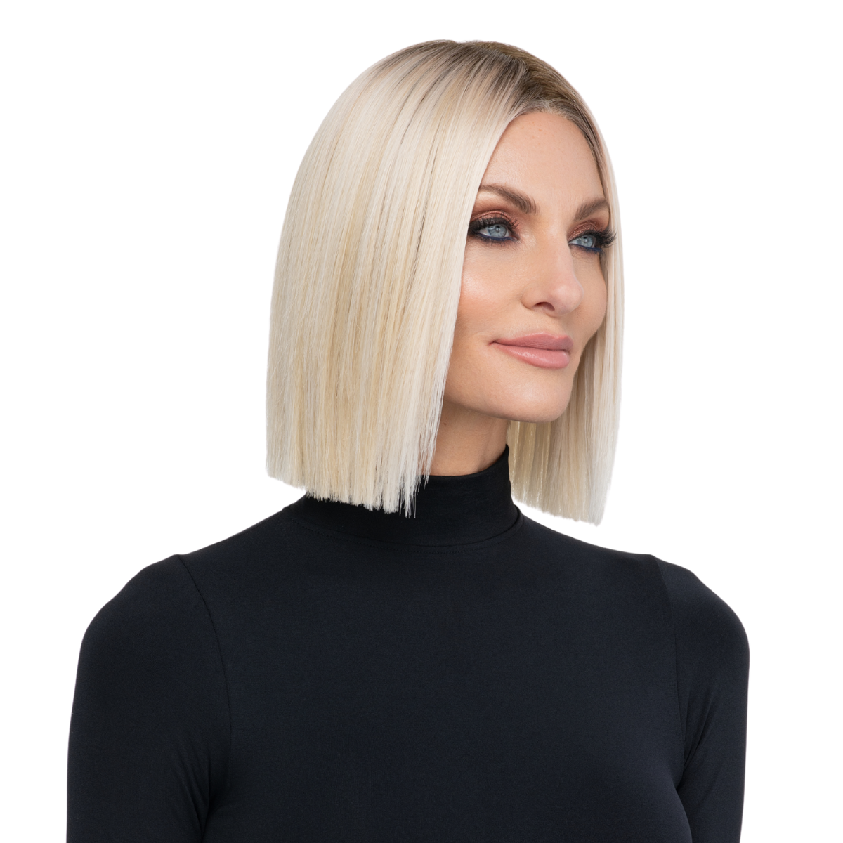 Still Iconic by TressAllure | Sleek Blunt Bob Heat-Friendly Synthetic Wig