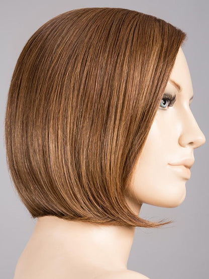 MOCCA ROOTED 830.27.12 | Medium Brown Blended with Light Auburn and Dark Strawberry Blonde with Lightest Brown Blend and Shaded Roots