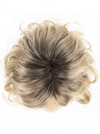 BAHAMA BEIGE 26.22.16 | Light Golden Blonde, Light Neutral Blonde and Medium Blonde Blend with Dark Shaded Roots