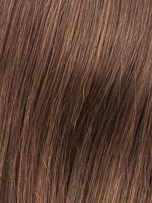 CHOCOLATE ROOTED 830.6.30 | Medium Brown Blended with Light Auburn, and Dark Brown Blend with Shaded Roots
