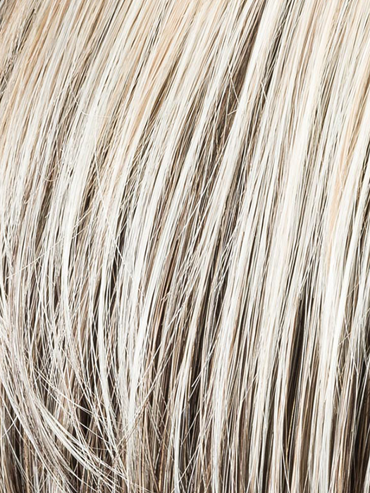 BISQUIT BLONDE ROOTED 20.25.6 | Light Strawberry Blonde and Lightest Golden Blonde blended with Dark Brown and Shaded Roots