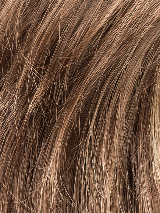 MOCCA LIGHTED 830.27.26 | Medium Brown blended with Light Auburn, Dark Strawberry Blonde and Light Golden Blonde with Highlights Throughout and Concentrated in the Front