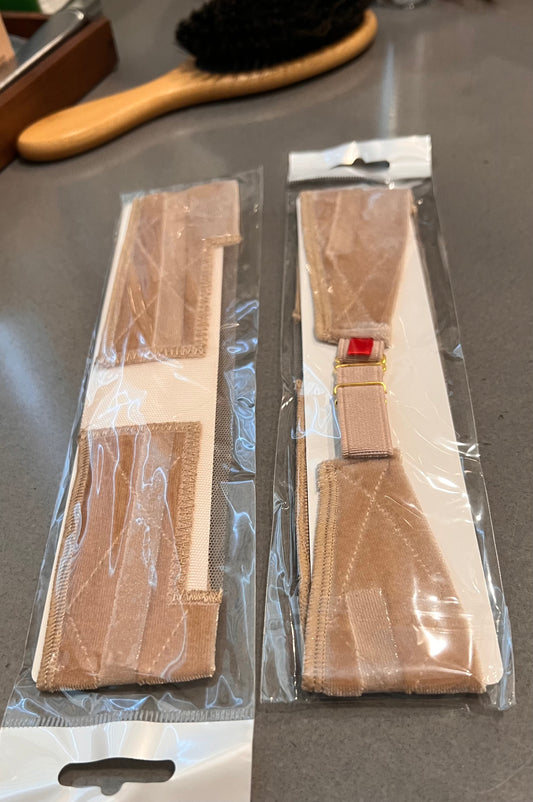 Lace-Front Velvet and Silicone Wig Grip: Elastic Back