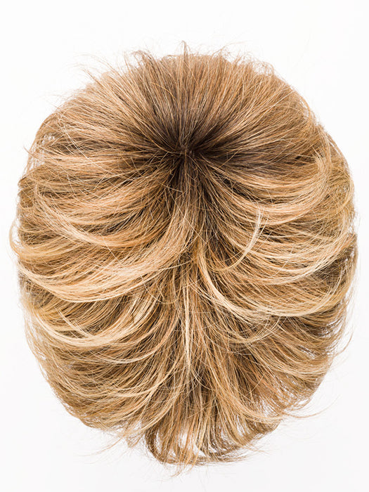 LIGHT BERNSTEIN ROOTED 12.27.26 | Lightest Brown and Dark Strawberry Blonde blend with Light Golden Blonde and Shaded Roots