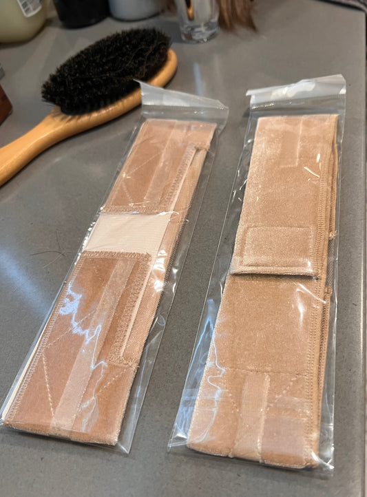 Lace-Front Velvet and Silicone Wig Grip: Velcro Back