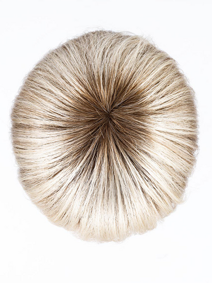 LIGHT CHAMPAGNE ROOTED 23.24.25 | Lightest Pale Blonde and Lightest Ash Blonde with Lightest Golden Blonde Blend and Shaded Roots