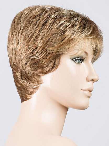 LIGHT BERNSTEIN ROOTED 27.12.26 | Dark Strawberry Blonde, Lightest Brown, and Light Golden Blonde Blend with Shaded Roots