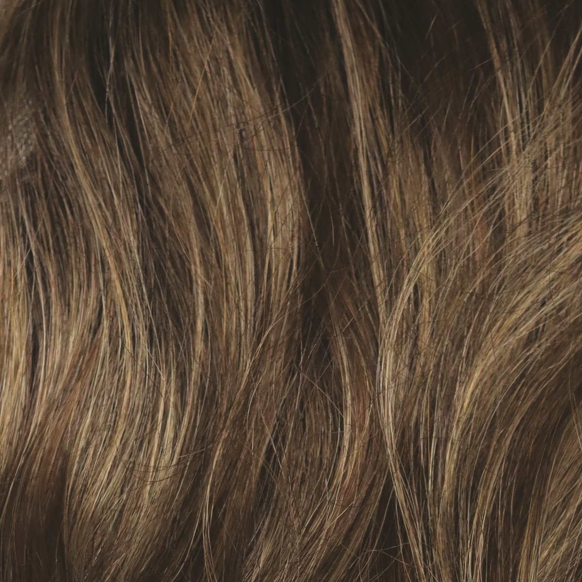 Caffe Macchiato  -  Blends a medium brown with a light brown ashy highlight. This blend of color is a beautiful blended delight!
