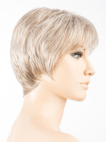 DARK SNOW MIX 56.60.49 | Lightest Brown Blended with Grey and Pearl White with Dark Ash Blonde and Shaded Roots