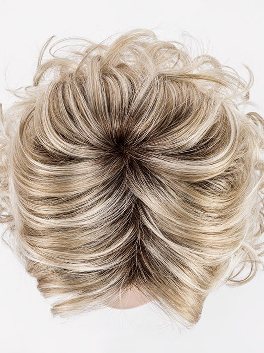 PEARL BLONDE ROOTED 101.14.16 | Pearl Platinum, Medium Ash Blonde and Medium Blonde Blend with Shaded Roots