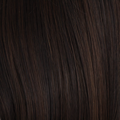 Coffee Bean - A rich dark brown color that flatters skin of all types with such a natural tone. A great choice for any wig wearer
