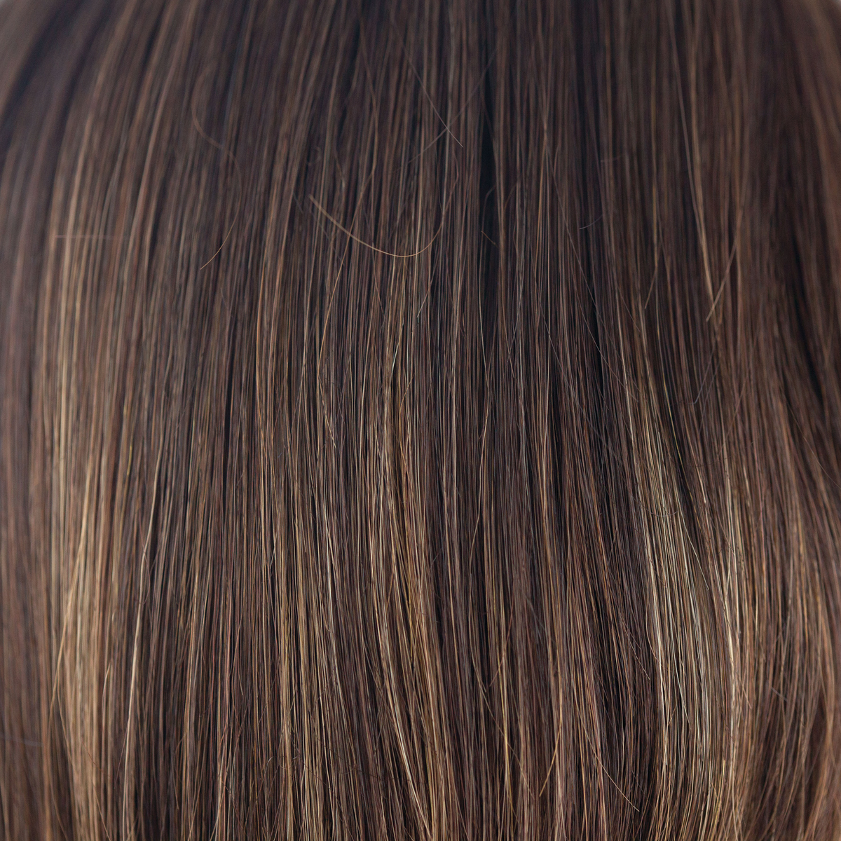 Coffee Latte  -  A Cappucino-base with a mix of warm medium brown and medium golden blond highlights. With strategically placed highlights throughout, the warm toned color will highlight and warm the skin tone.