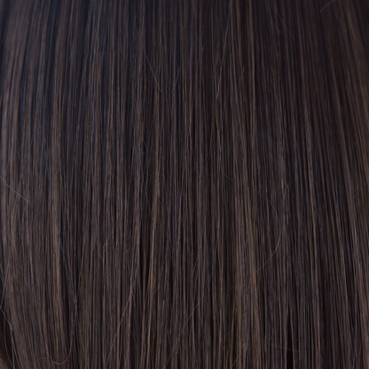 Dark Chocolate  -  The perfect neutral brown. Carefully crafter by blending a rich, deep chocolate brown with a cool medium brown tone, this color will look natural and real to those looking for a dark color.