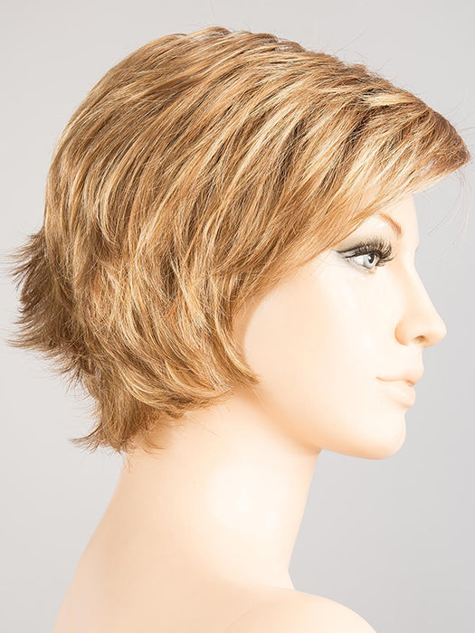 GINGER ROOTED 31.14.20 | Light Reddish Auburn with Medium Ash Blonde, Light Strawberry Blonde Blend with Shaded Roots