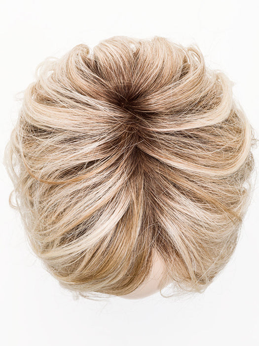 PEARL BLONDE ROOTED 101.24.20 | Pearl Platinum, Lightest Ash Blonde and Light Strawberry Blonde Blend with Shaded Roots