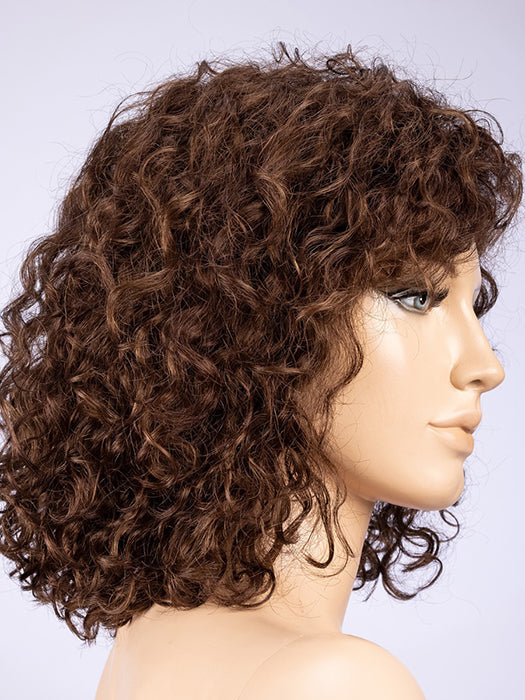 CHOCOLATE ROOTED 6.830 | Medium to Dark Brown base with Light Reddish Brown Highlights and Dark Roots