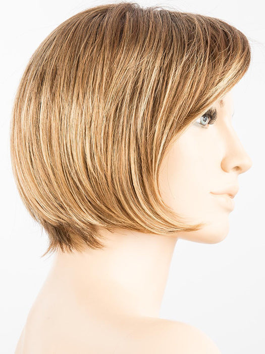 LIGHT BERNSTEIN ROOTED 12.27.26 | Lightest Brown and Dark Strawberry Blonde with Light Golden Blonde Blend and Shaded Roots